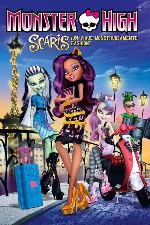 Póster de Monster High: Scaris, ¡un viaje monstruosamente "fashion"!