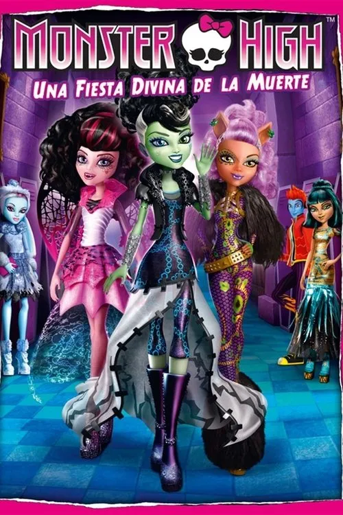 Póster de Monster High: Una fiesta divina de la muerte