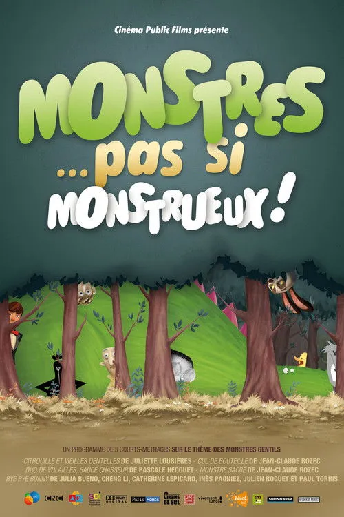 Póster de la película Monstres... Pas si monstrueux!