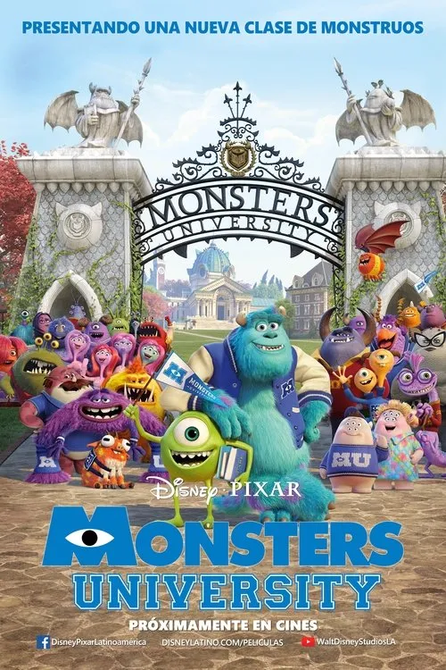 Póster de la película Monstruos University