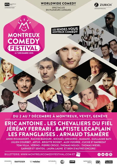 Arnaud Cosson interpreta a Self en Montreux Comedy Festival 2015 - Eric Antoine Montreux tout