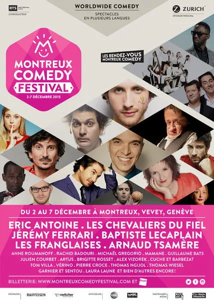 Guillermo Guiz interpreta a Self en Montreux Comedy Festival 2015 - Jokenation