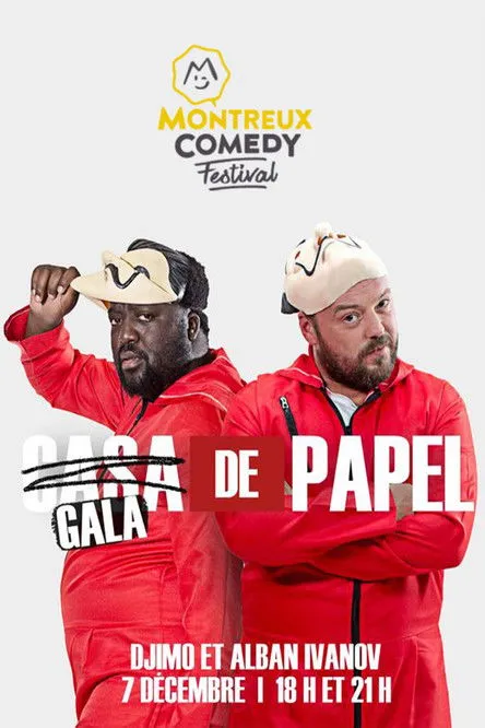 Samuel Bambi interpreta a Self en Montreux Comedy Festival 2019 - Le Gala de Papel