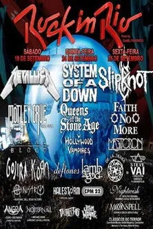 Derrick Green interpreta a Vocals - Special Guest en Moonspell: [2015] Rock in Rio