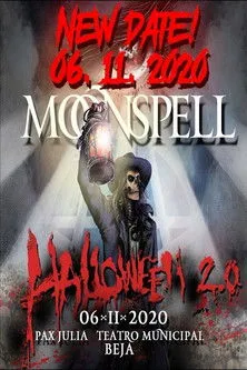 Póster de Moonspell: Halloween 2.0