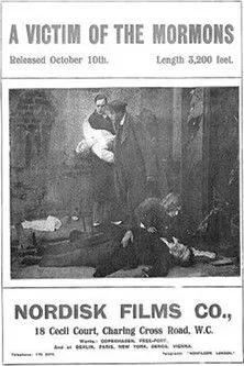 Valdemar Psilander interpreta a Andrew Larson en Mormonens offer