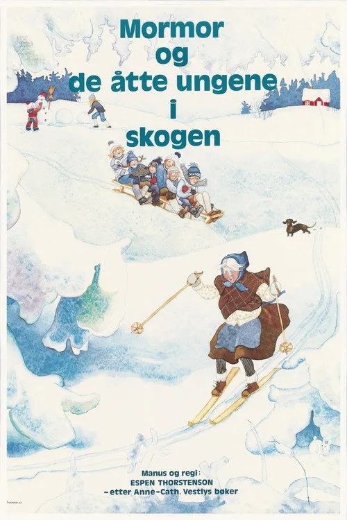Anne-Cath. Vestly interpreta a Mormor en Mormor og de åtte ungene i skogen