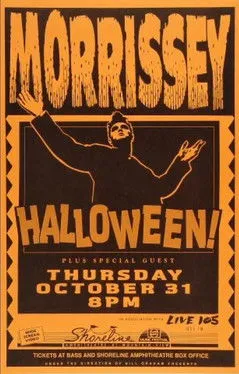 Póster de Morrissey - Live At The Shoreline Amphitheatre