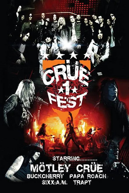 Póster de Mötley Crüe | Crüe Fest 2008