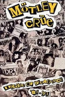 Póster de la película Motley Crue: Decade of Decadence '81-'91