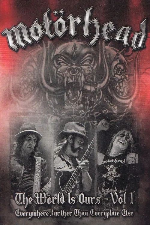 Póster de Motörhead: The Wörld Is Ours Vol 1 Everywhere Further Than Everyplace Else