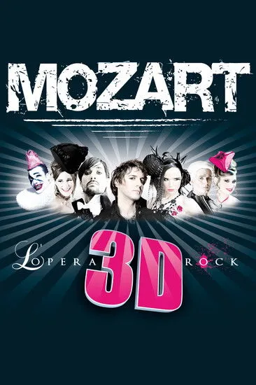 Póster de Mozart l'opéra Rock 3D