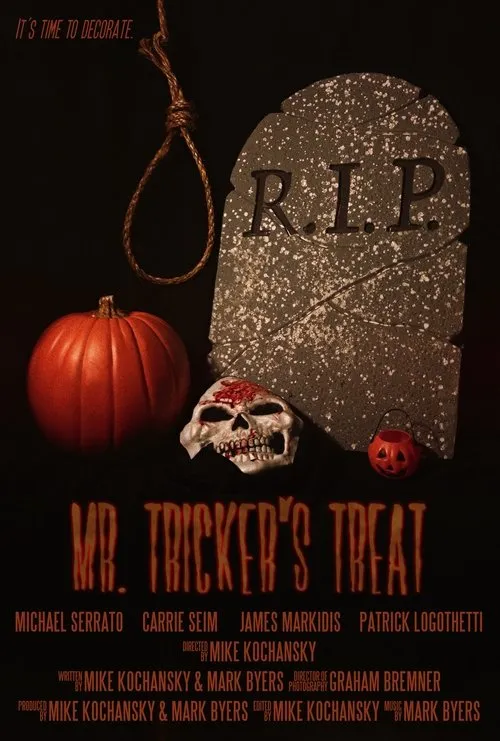 Michael Serrato interpreta a Mr. Tricker en Mr. Tricker's Treat