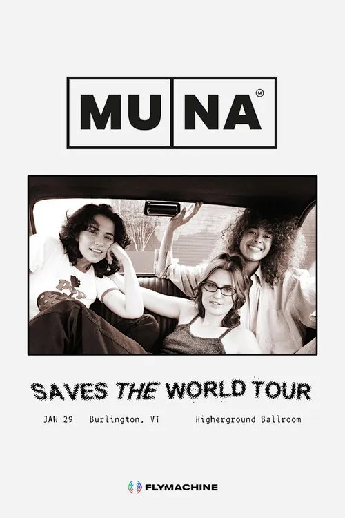 Póster de MUNA: Saves the World Tour - Live in Vermont
