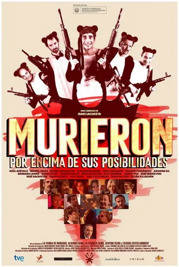Póster de Murieron por encima de sus posibilidades