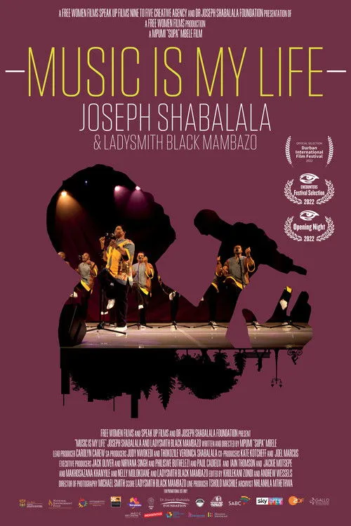 Póster de Music Is My Life - Joseph Shabalala and Ladysmith Black Mambazo