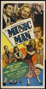 Jimmy Dorsey interpreta a  en Music Man