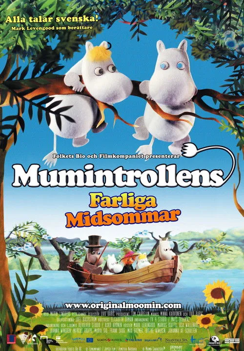 Póster de Muumi ja vaarallinen juhannus