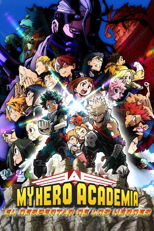 Póster de My Hero Academia: El despertar de los héroes