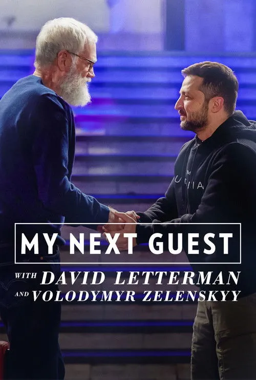 David Letterman interpreta a Self - Host en My Next Guest with David Letterman and Volodymyr Zelenskyy