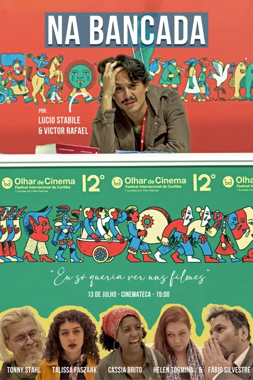 Fábio Silvestre interpreta a O Bêbado en Na Bancada