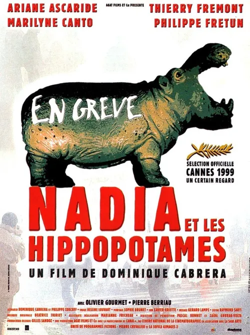 Póster de Nadia et les hippopotames