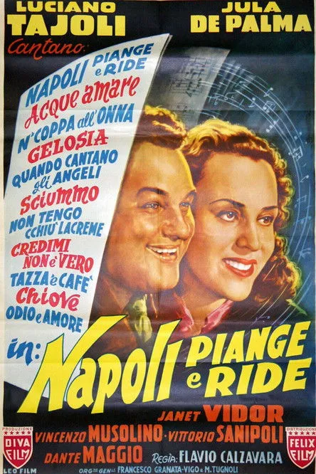 Luciano Taioli interpreta a en Napoli piange e ride