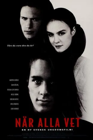 Póster de När alla vet