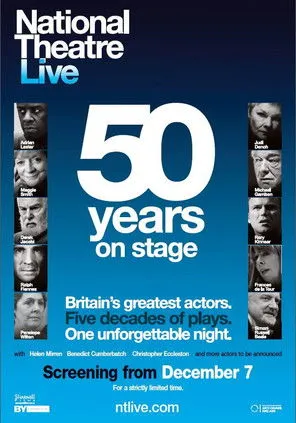 Póster de National Theatre Live: 50 Years on Stage
