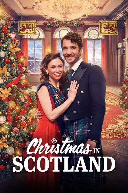 Póster de Navidad en Escocia