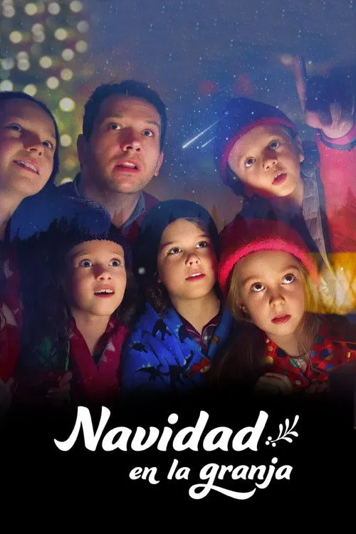 Portada de Navidad en la granja