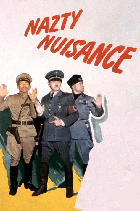Joe Devlin interpreta a Benito Mussolini en Nazty Nuisance