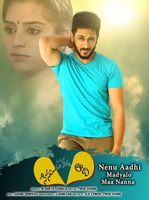 Póster de Nenu Aadhi Madyalo Maa Nanna