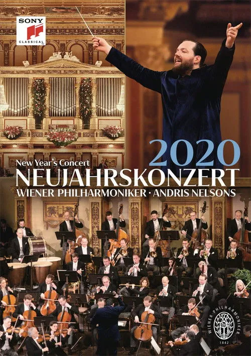 Andris Nelsons interpreta a Conductor en Neujahrskonzert der Wiener Philharmoniker 2020