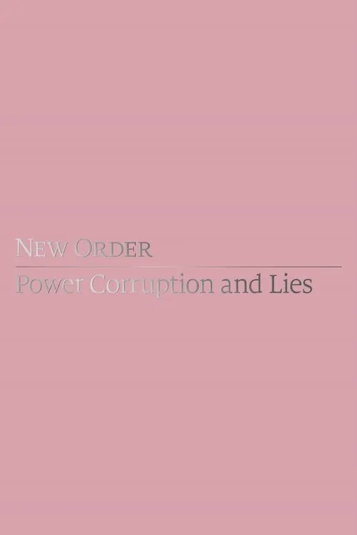 Póster de New Order: Power, Corruption & Lies