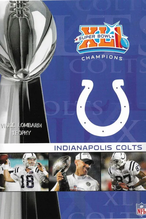 Póster de NFL Super Bowl XLI - Indianapolis Colts Championship