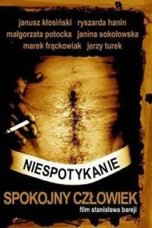 Marek Frackowiak interpreta a Tadek en Niespotykanie spokojny człowiek