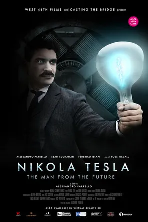 Sean Buchanan interpreta a Thomas Alva Edison en Nikola Tesla - the Man from the Future