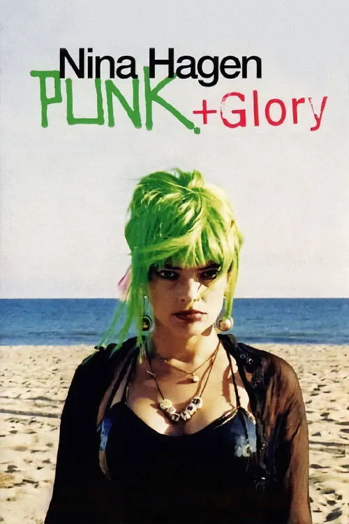 Póster de Nina Hagen = Punk + Glory