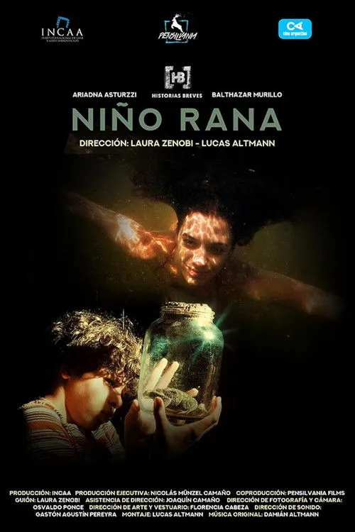 Póster de Niño rana