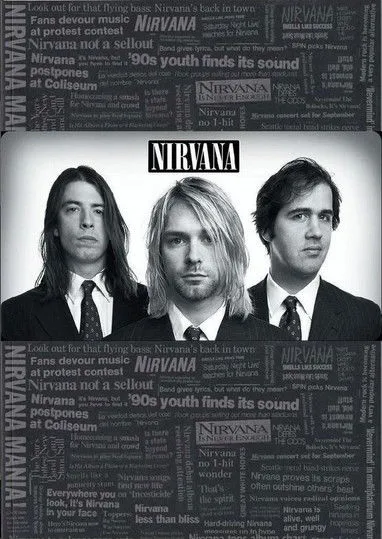 Póster de Nirvana: With the Lights Out