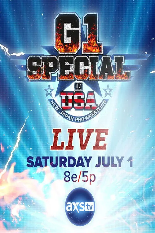 Póster de NJPW G1 Special in USA 2017 - Night 1