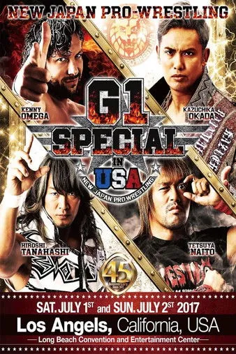 Póster de NJPW G1 Special in USA 2017 - Night 2