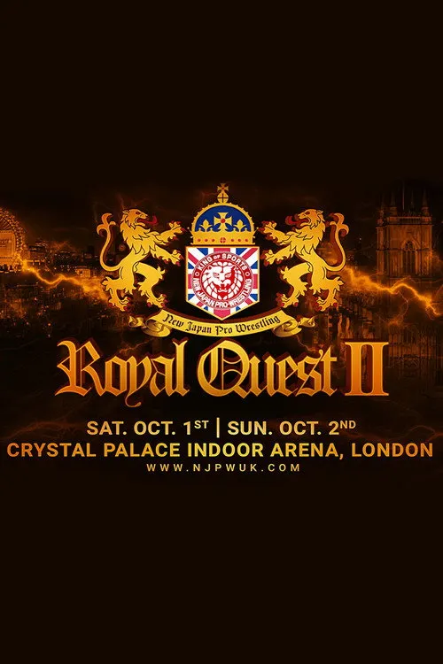 Póster de NJPW: Royal Quest II - Night 2