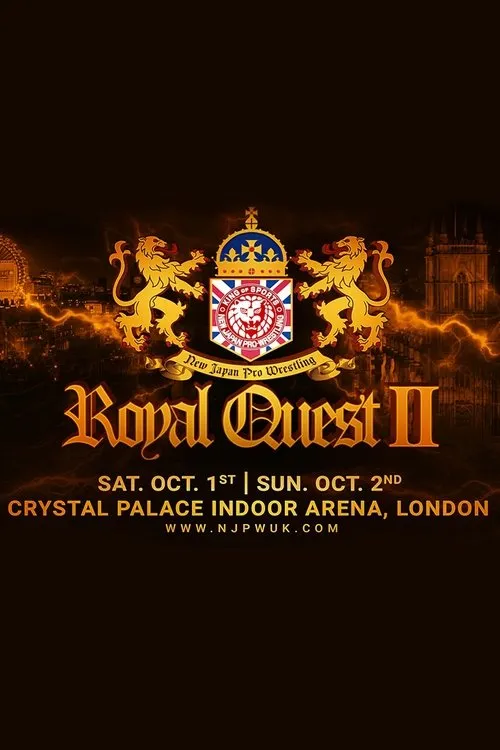 Póster de NJPW: Royal Quest II - Night 1