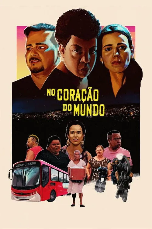 Póster de No Coração do Mundo