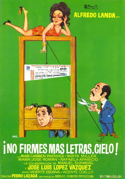 Manuel Brieva interpreta a en ¡No firmes más letras, cielo!