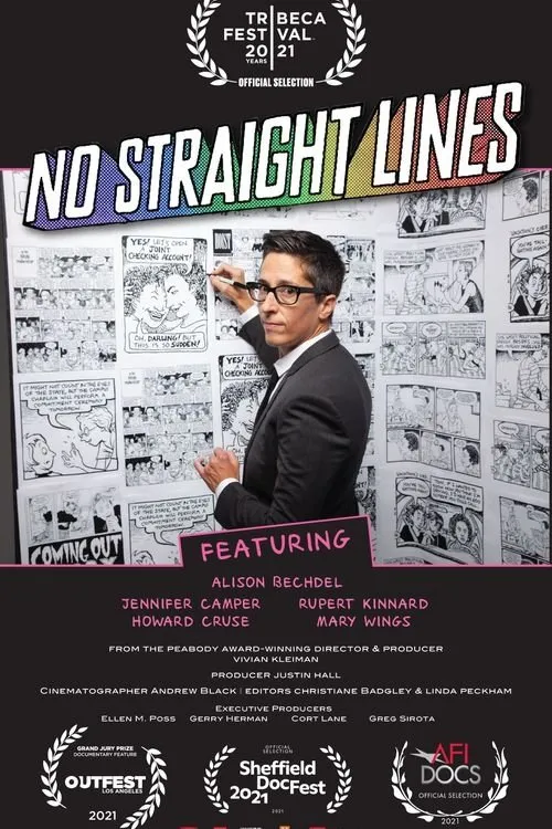 Póster de No Straight Lines: The Rise of Queer Comics