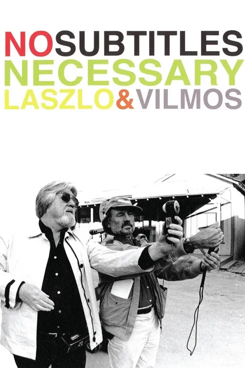 Póster de No Subtitles Necessary: Laszlo & Vilmos