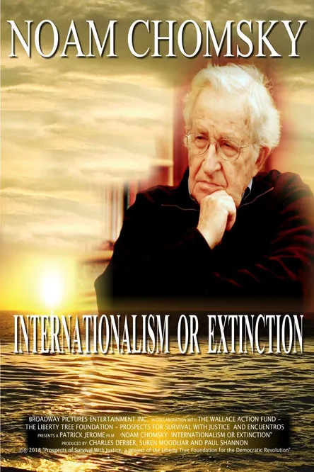 Póster de Noam Chomsky: Internationalism or Extinction